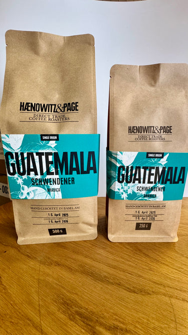 HAENOWITZ&PAGE Guatemala - Espresso/Lungo - Kaffeebohnen